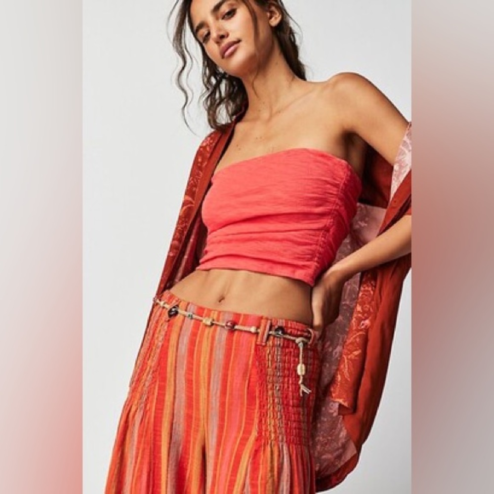 Free People Boulevard Tube Top Brand New Without Tags L